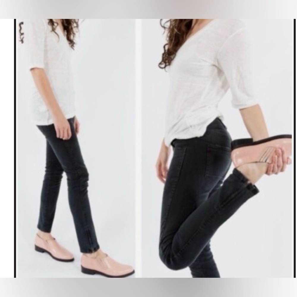Emerson Fry Distressed Mick Jeans Black Women’s Size 4 new with tags